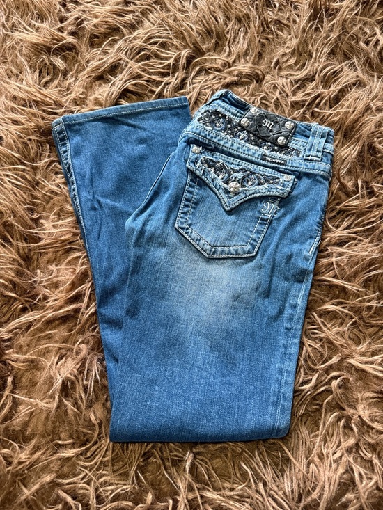 Miss Me Denim - Miss Me Embellished Light Blue Boot Cut Jeans